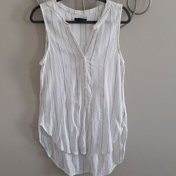 Sanctuary white striped tunic - Picture 1 of 5